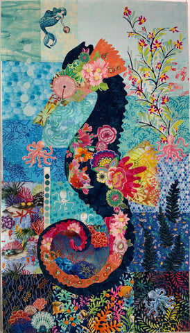 Mini Havana (Seahorse) Collage Quilt Kit