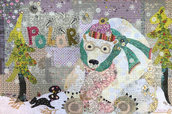 Polar (The Bear) Collage Quilt Pattern