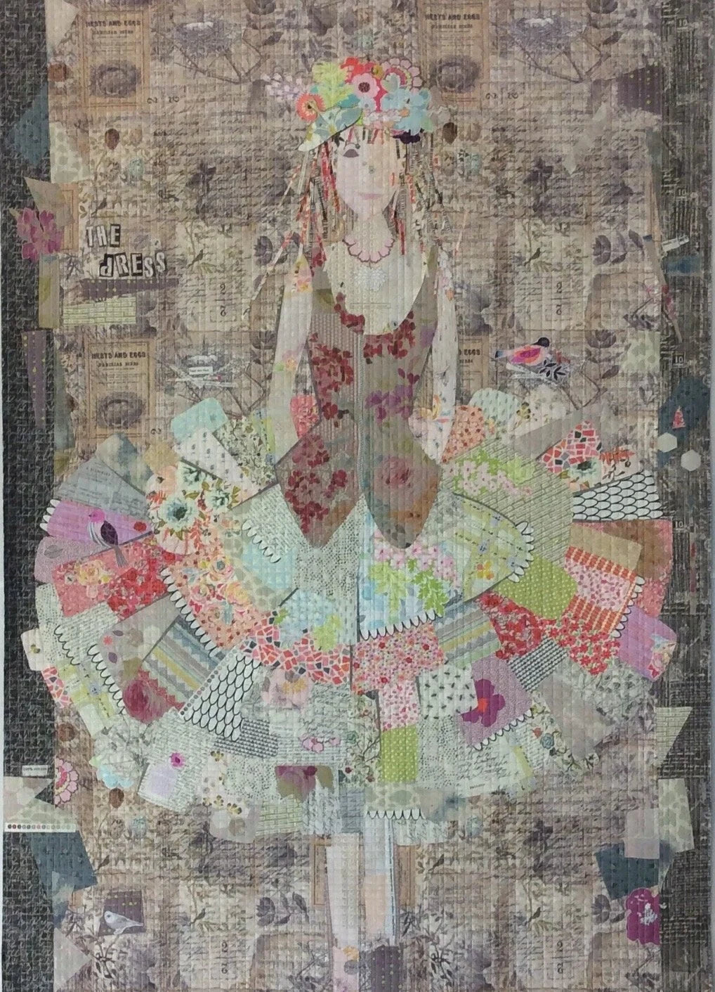 The Dress Collage Quilt Pattern