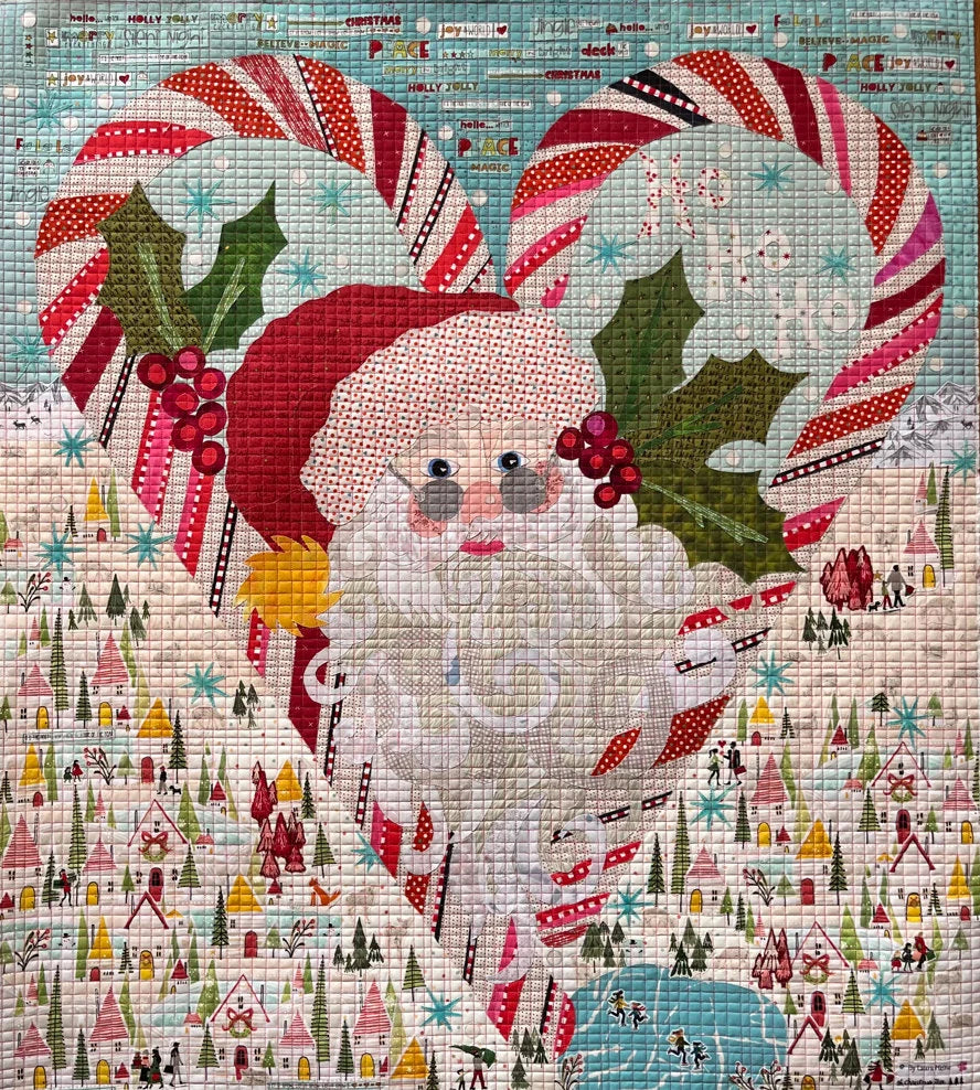 Ho Ho Ho Collage Quilt Pattern